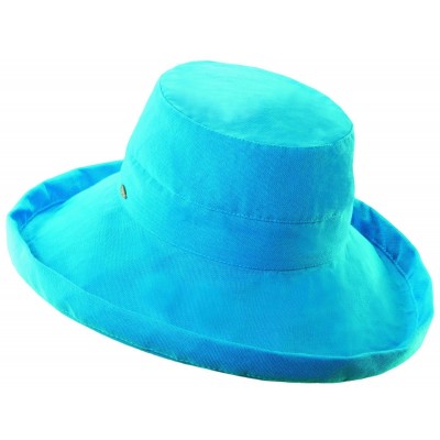 New Scala 's Cotton 4 Inch Brim UPF 50+ Travel Sun Hat  eb-84219525